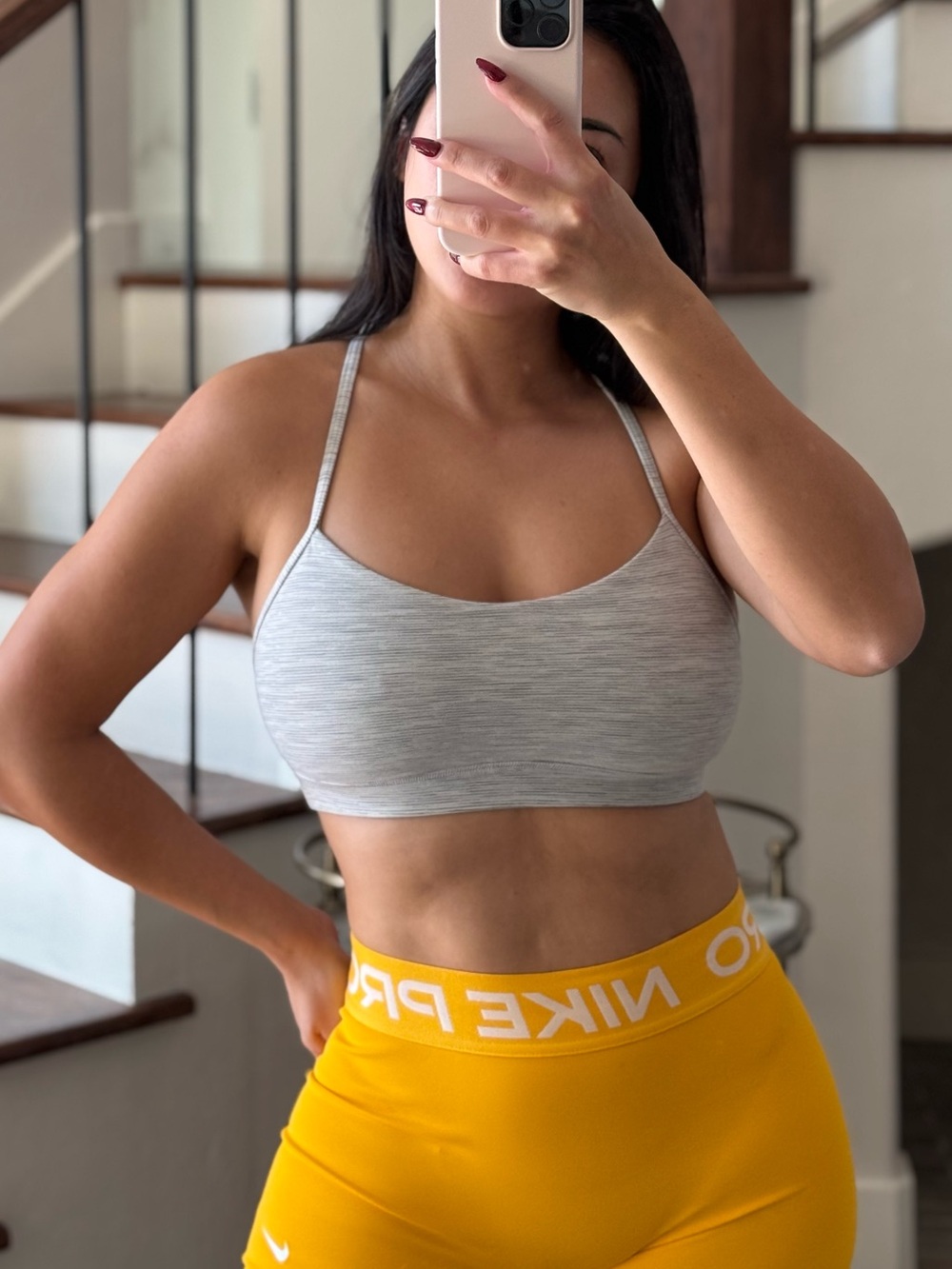 lululemon Flow Y Nulu Bra A-C Cup, Wee Are From Space Nimbus Battleship, Size 8